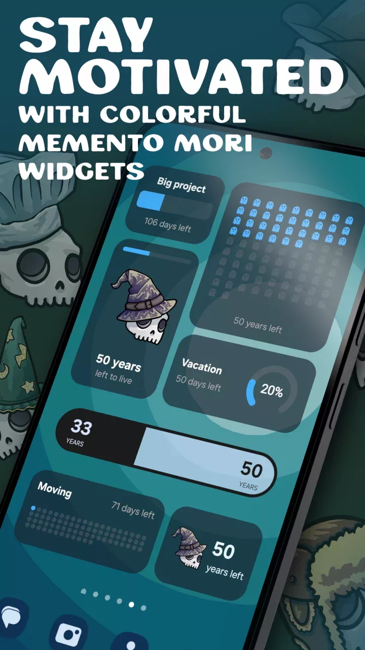 mori: memento mori countdowns