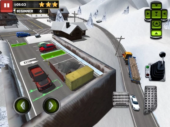 Ice Road Truck Parking Sim