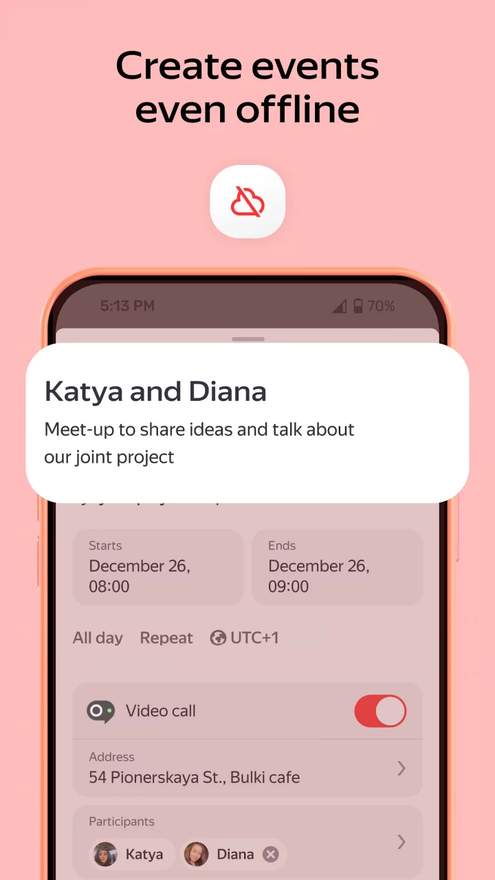 Yandex Calendar