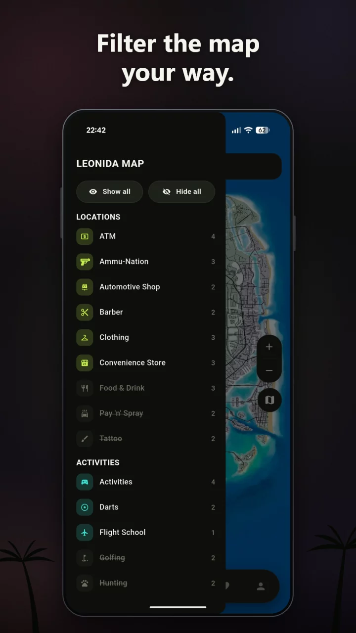 GTA 6 Map & Collectibles