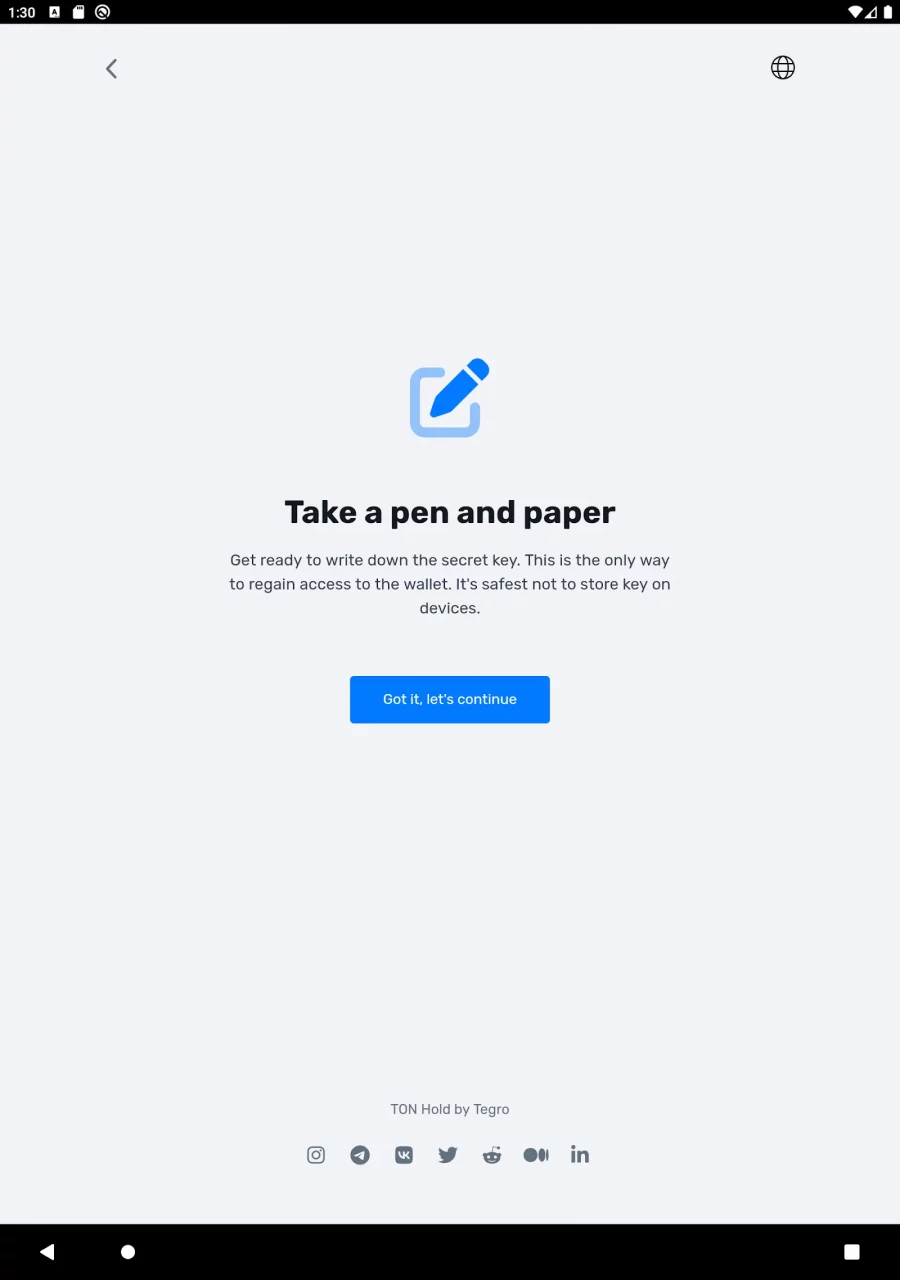 TON Hold — Toncoin Wallet