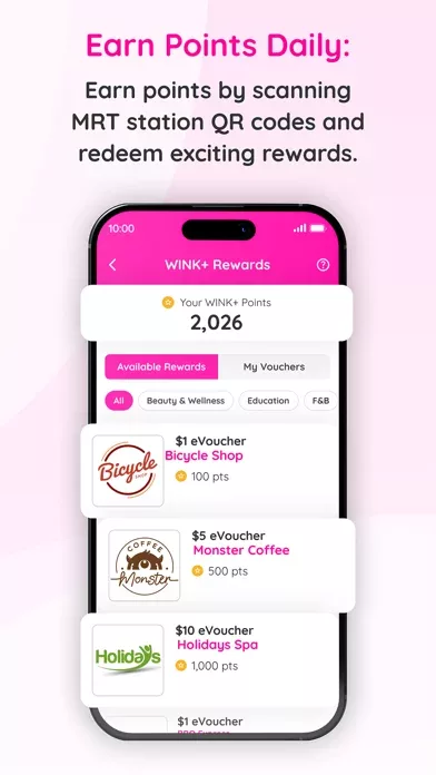 WINK+ MRT Map, Bus, Food Deals