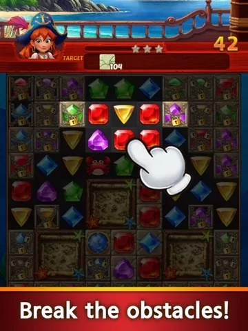Jewels Uncharted:Match3 Puzzle