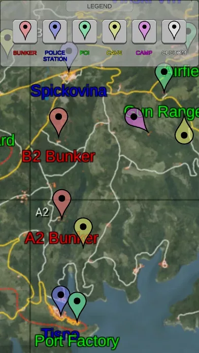 Map for SCUM