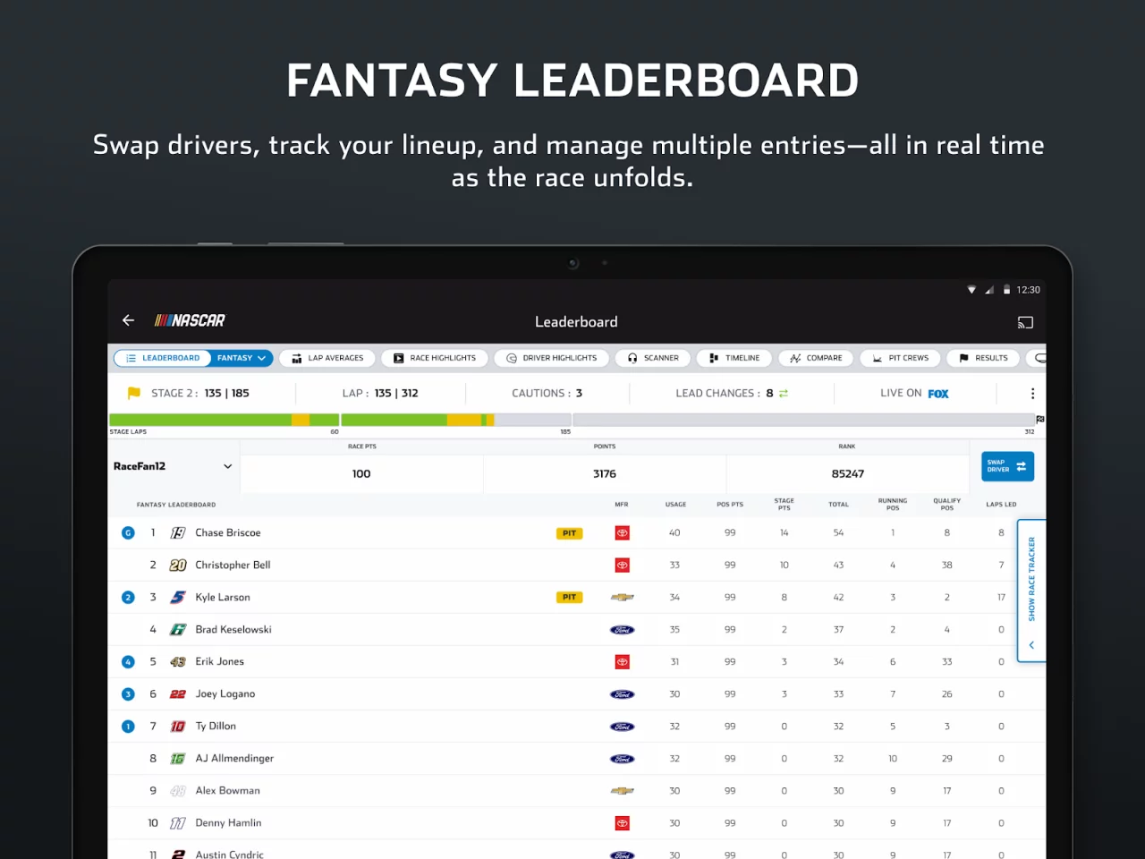 NASCAR MOBILE