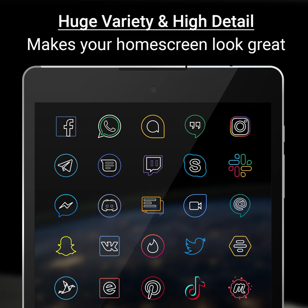 Outline Icons - Icon Pack
