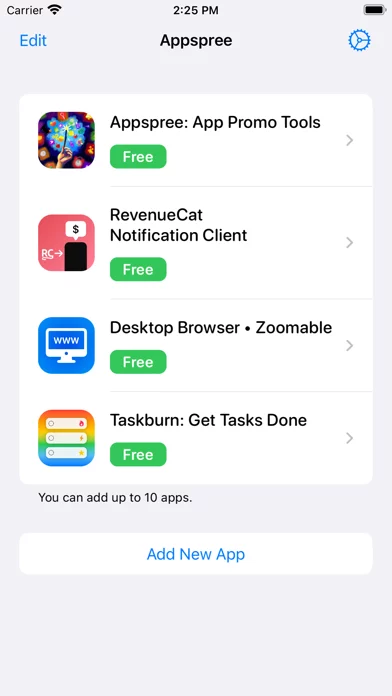 Appspree: App Promo Tools