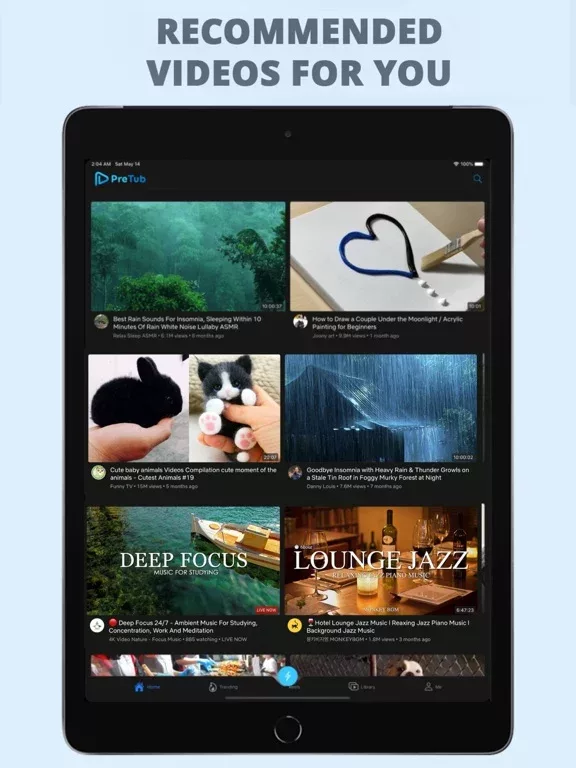 PreTub - No ads in video