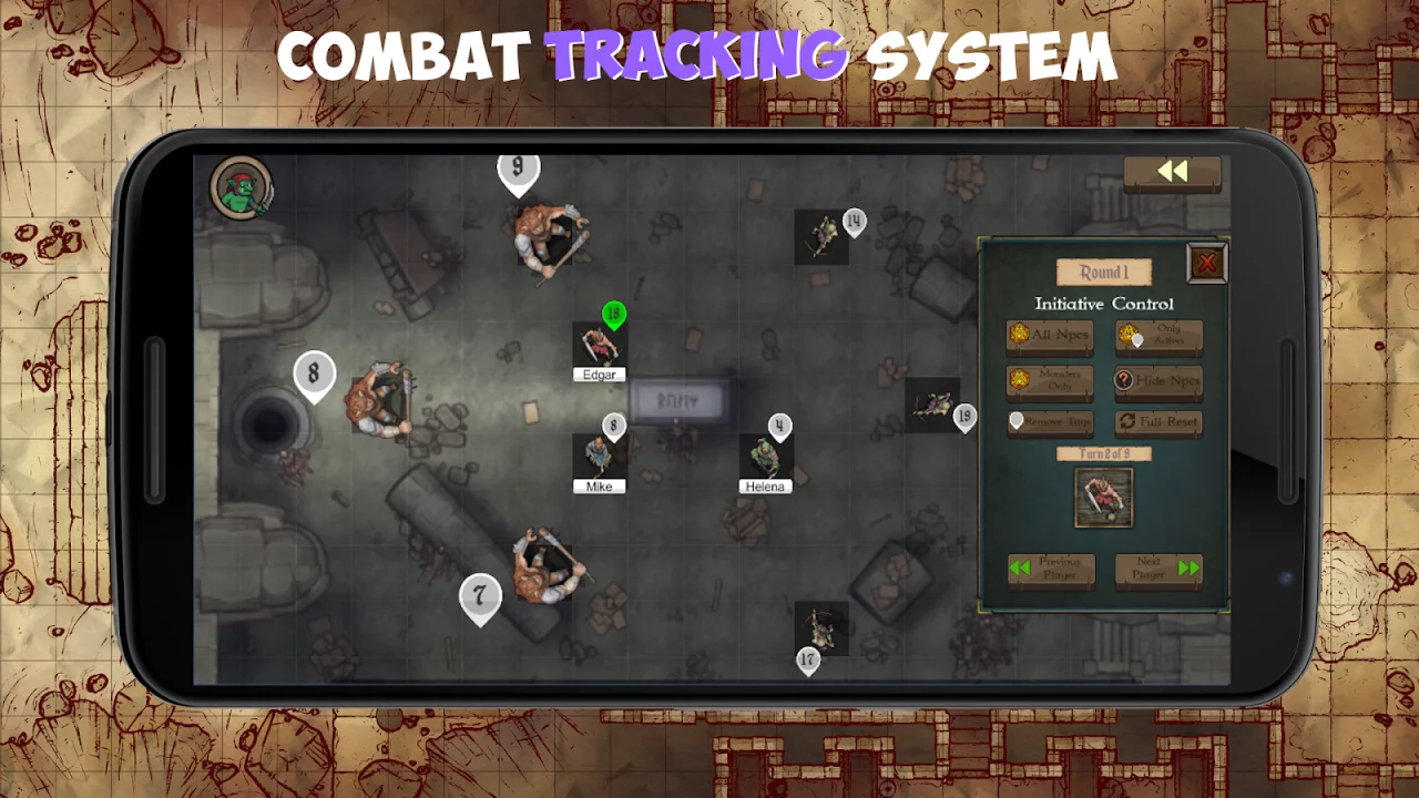 Virtual Tabletop RPG Manager