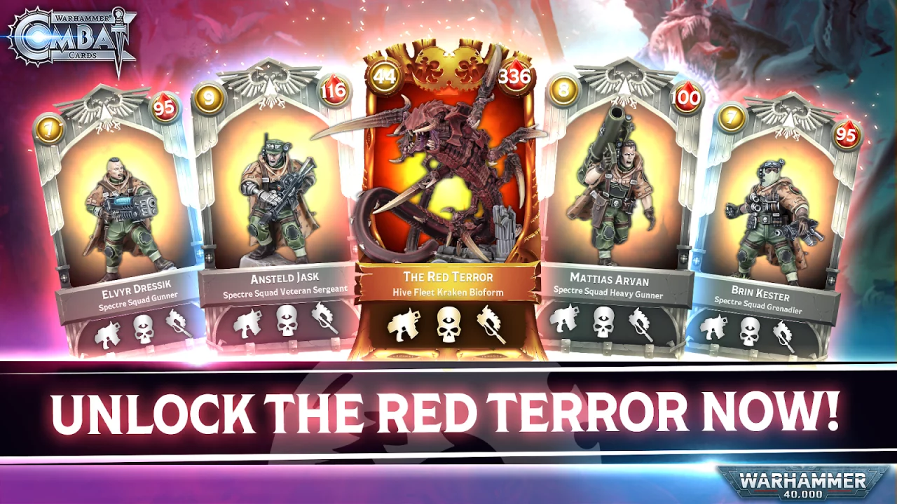 Warhammer Combat Cards - 40K