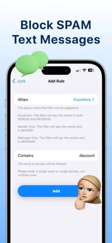 Silter: SMS Spam Blocker