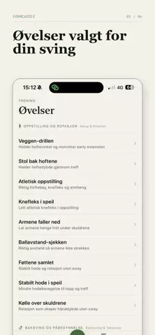 FormCaddie – AI-golftrener