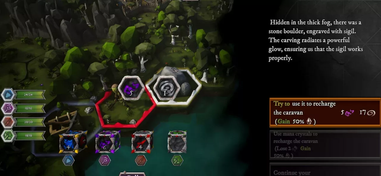 Sigilfarer: A Dice-Rolling Roguelite