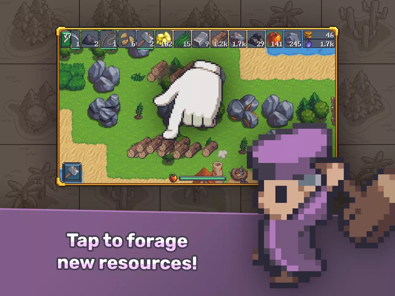 Tap Craft: Mine Survival Sim