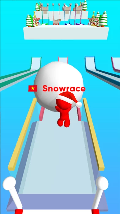 Snow Race 3D™: Fun Xmas Racing