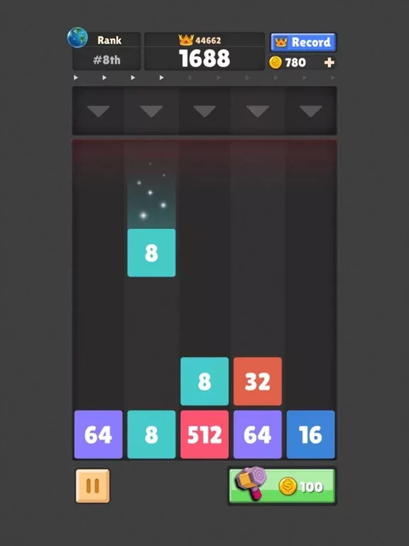 Drop The Number : Merge Puzzle