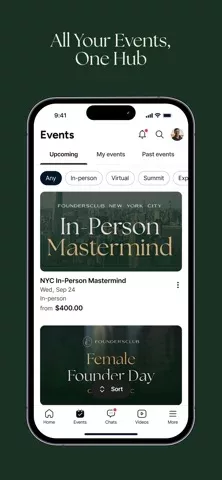 Founders Club App