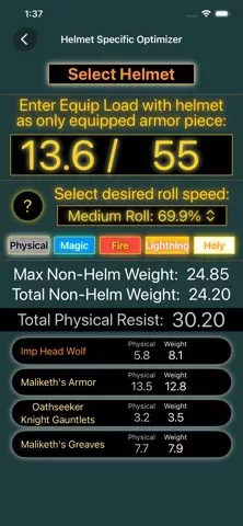 Elden Ring Armor Optimizer
