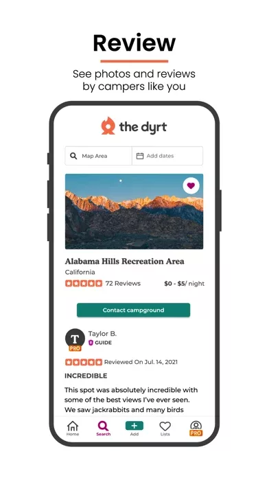 The Dyrt: RV & Free Camping