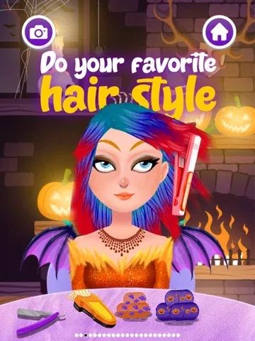 Hair Salon : Halloween Stylish