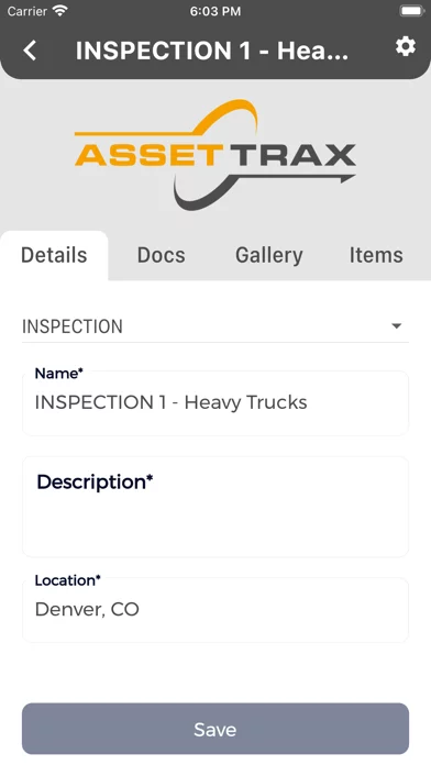 Asset Inspection Manager