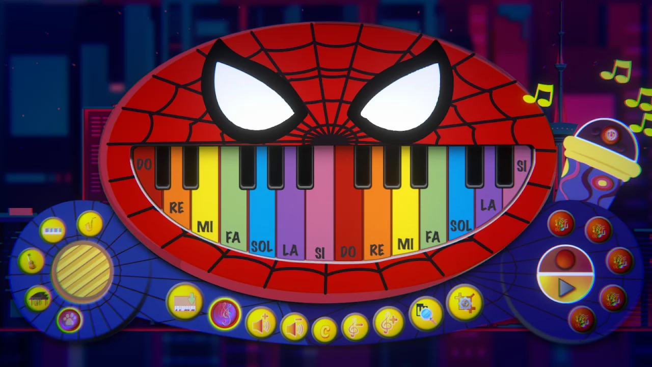 Spider Man -Baby Piano Music