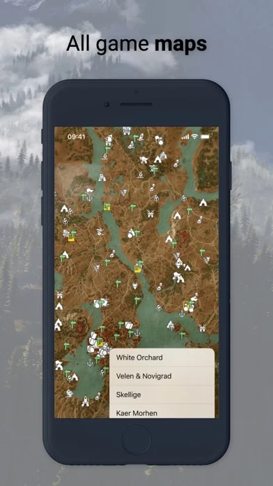 The Witcher 3 Map & Companion