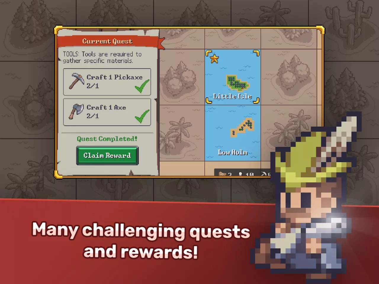 Tap Craft: Mine Survival Sim