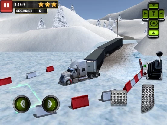 Ice Road Truck Parking Sim