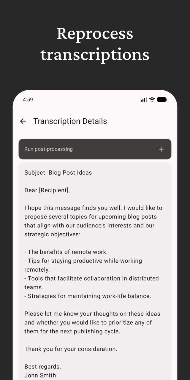 Whisperian: AI Voice to Text