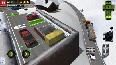 Ice Road Truck Parking Sim