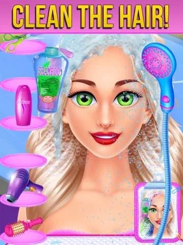Hair Salon Makeover Games