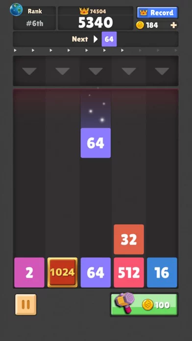 Drop The Number : Merge Puzzle