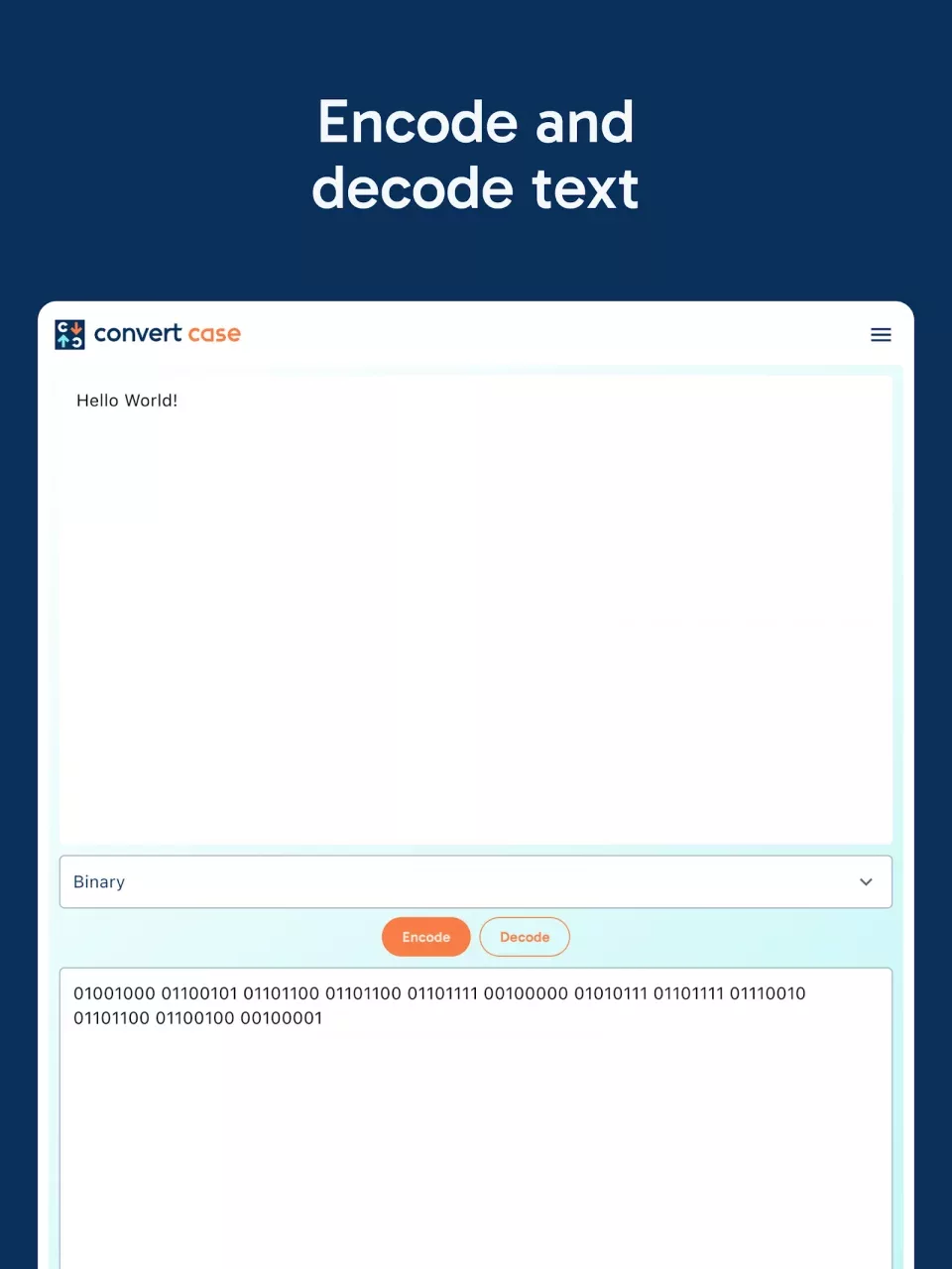 Convert Case