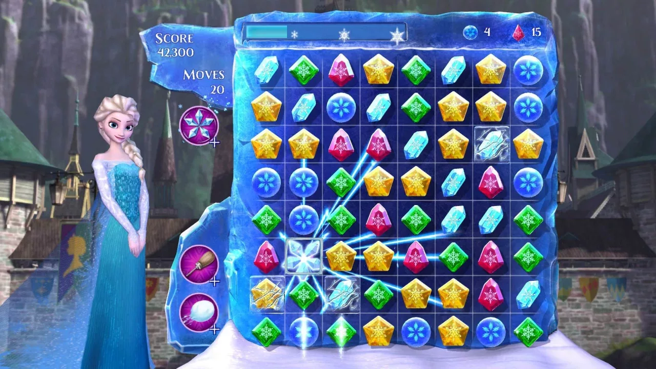 Frozen Free Fall: Snowball Fight