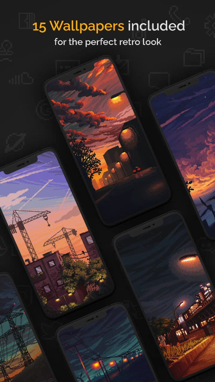 Retro Mode - Icon Pack (Light)
