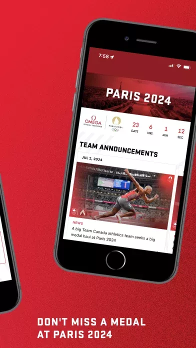 Team Canada Olympic App