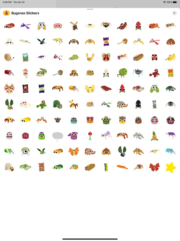 Bugsnax Stickers