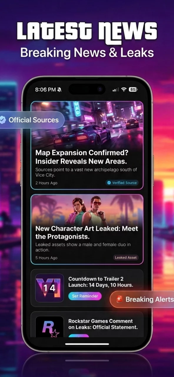 GTA 6 Companion & Countdown
