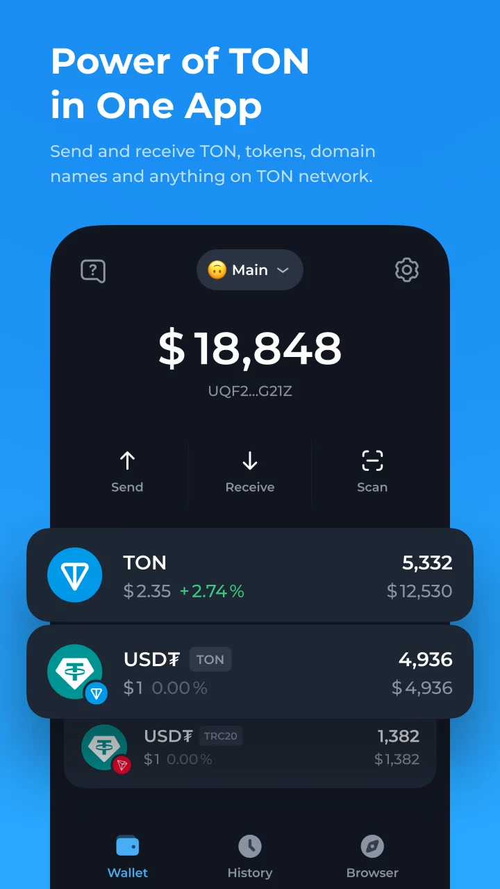 Tonkeeper — TON Wallet