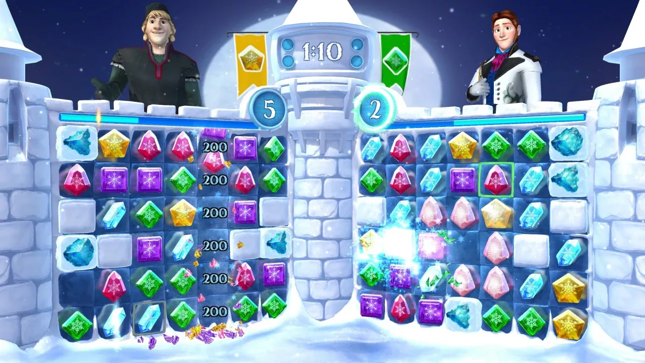 Frozen Free Fall: Snowball Fight