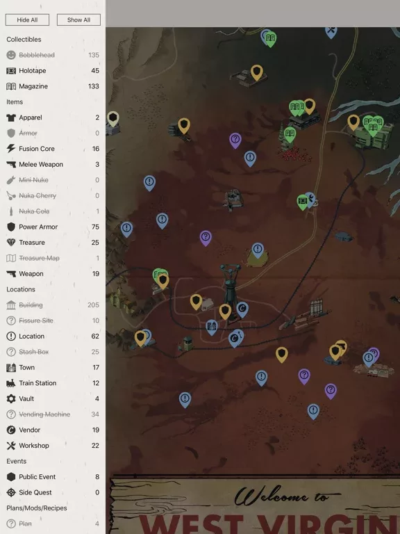 Unofficial Map for Fallout 76