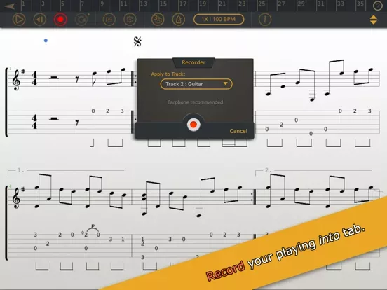 Mulody - Guitar Tab Player