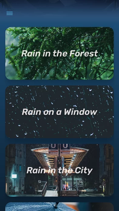 Rain Sounds - Sleep Sounds