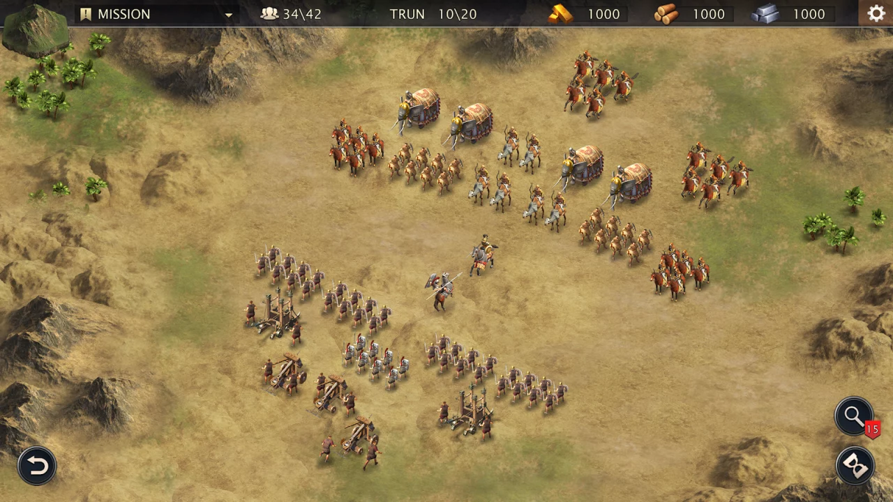 Grand War: Римские стратегии