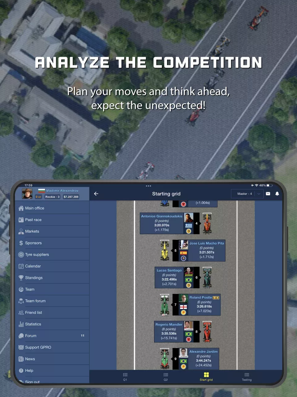GPRO - Classic racing manager