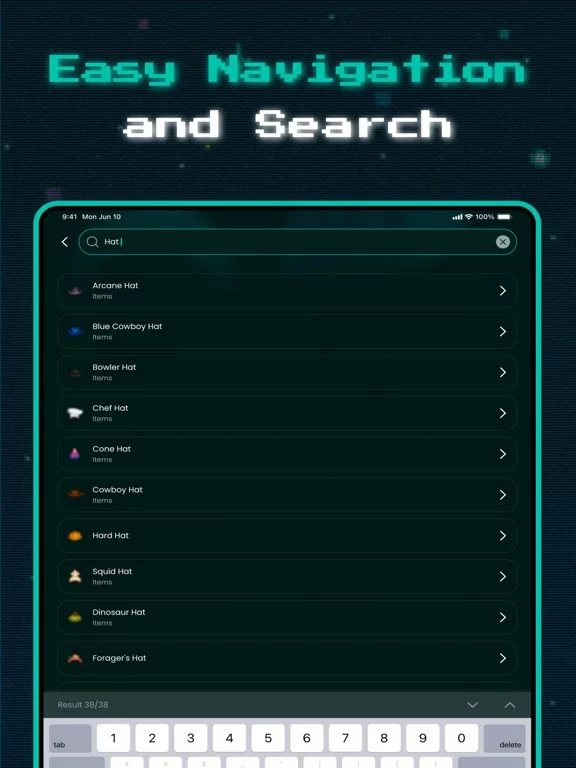 Database for Stardew-Valley