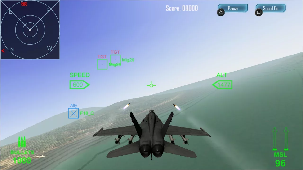 Top Gun Air Combat PS4 & PS5