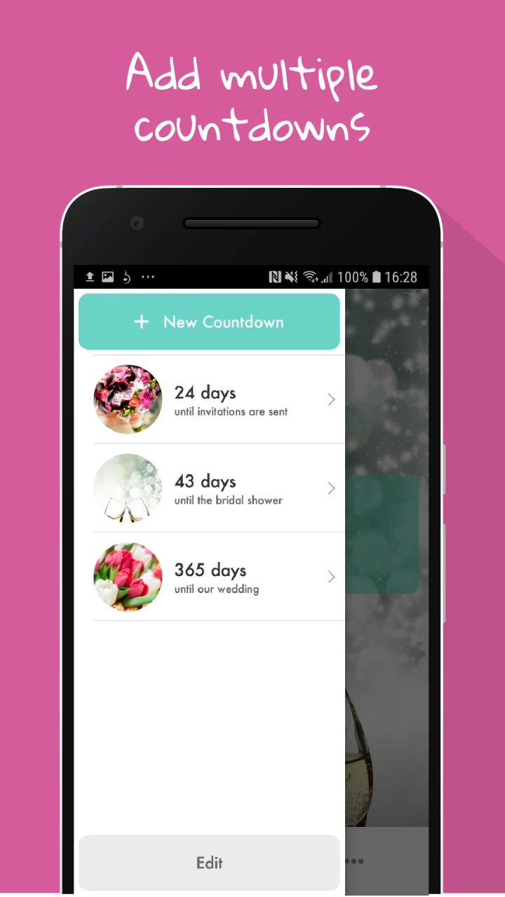 Wedding Countdown Widget