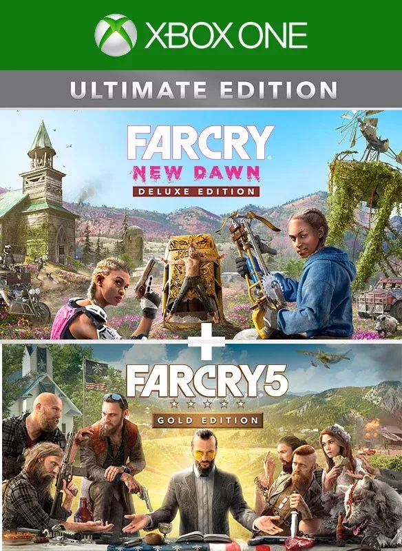 Far Cry® 5 Gold Edition + Far Cry ® New Dawn Deluxe Edition Bundle